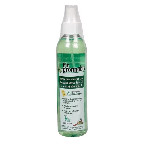 Aceite de Cannabis Sativa, árnica y vitamina E