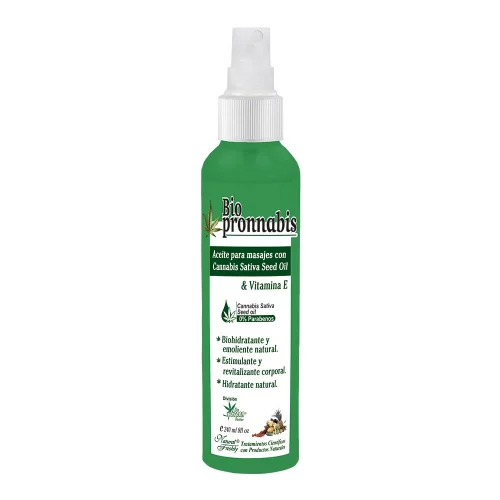 Aceite para Masajes con Cannabis Sativa y Vitamina E