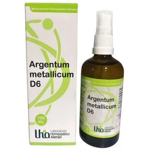 Argentum Metallicum D6 Spray Plata Coloidal
