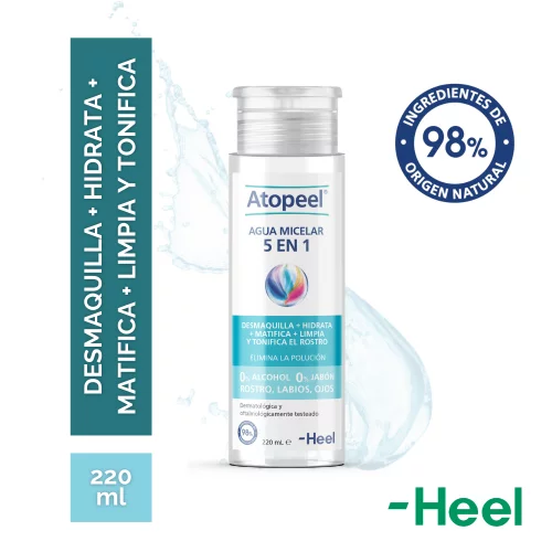 Atopeel Agua Micelar 5 en 1 Heel