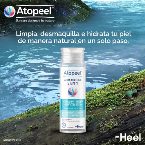 Atopeel Agua Micelar 5 en 1 Heel