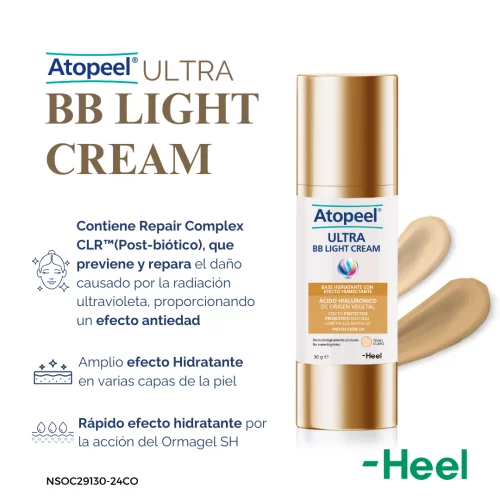 Atopeel BB Light Cream Tono Oscuro Heel