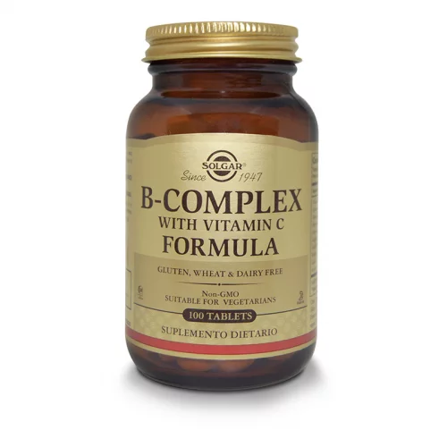 B Complex con Vitamina C Vitaminas del Grupo B