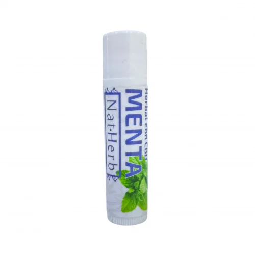 Barra Humectante Labial de Menta NAT HERB