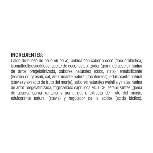 Bone Broth Power Caramel Vanilla Proteína Savvy