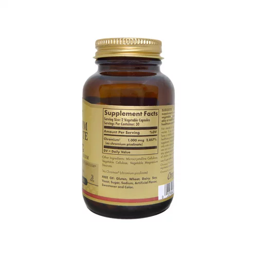 Chromium Picolinate 500 mcg Picolinato de Cromo