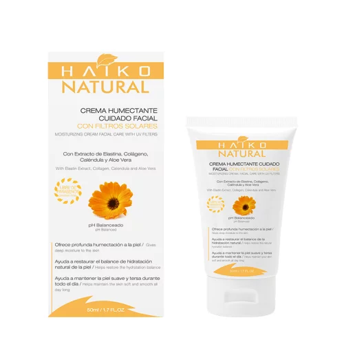 Crema Humectante Facial con Filtro Solar