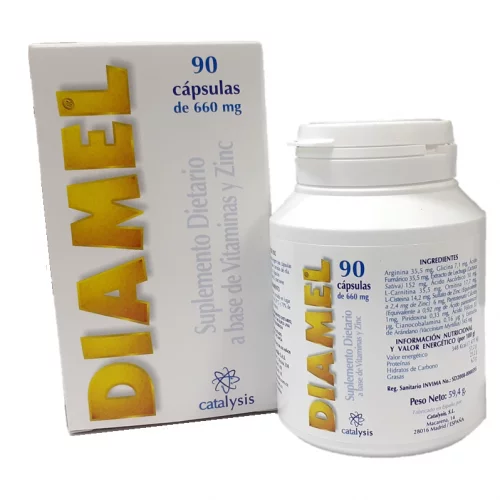 Diamel Suplemento a base de Vitaminas y Zinc