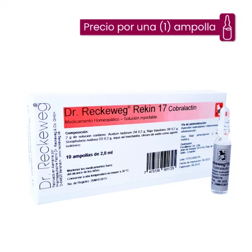 Dr Reckeweg Rekin 17 Cobralactin