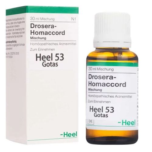 Drosera Homaccord Gotas Medicamento Homeopático