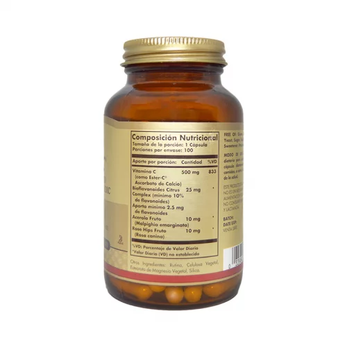 Ester C 500 mg con Vitamina C