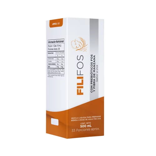FILIFOS con prebióticos FOS y fibra de manzana