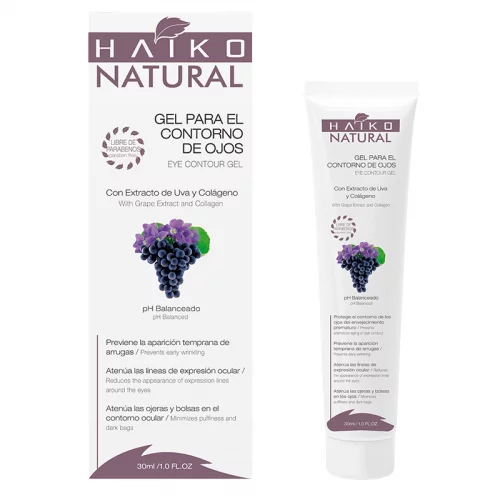 Gel para el Contorno de Ojos con Extracto de Uva y Colágeno HAIKO NATURAL