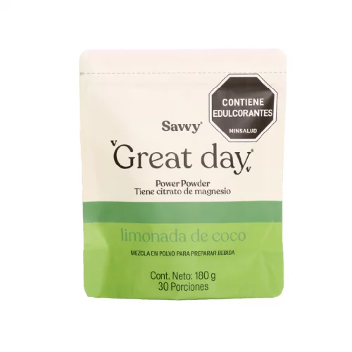 Great Day Limonada De Coco Doypack 180gr Savvy