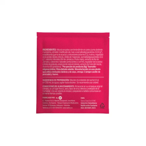 HarmonyCycle Flor de Jamaica Doypack 15 sachets x 6g