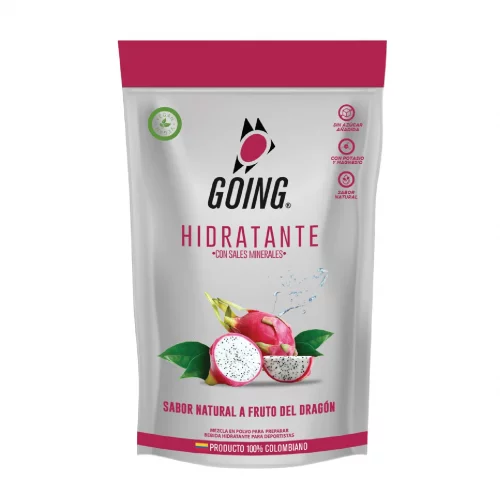 hidratante con electrólitos - sabor fruto del dragón