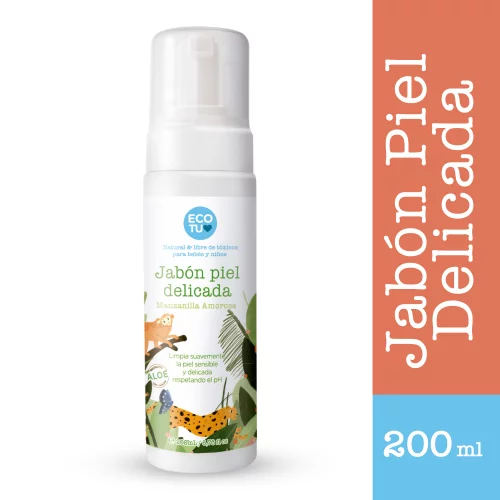 Jabón Espumoso para Piel Delicada