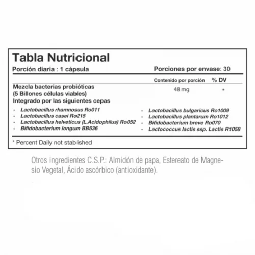 Jarro Dophilus EPS x 30 Probióticos