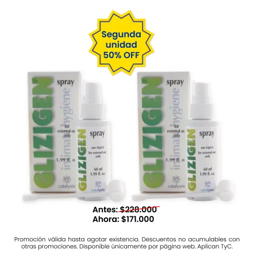 Kit Glizigen Spray Limpiador Intimo Suave