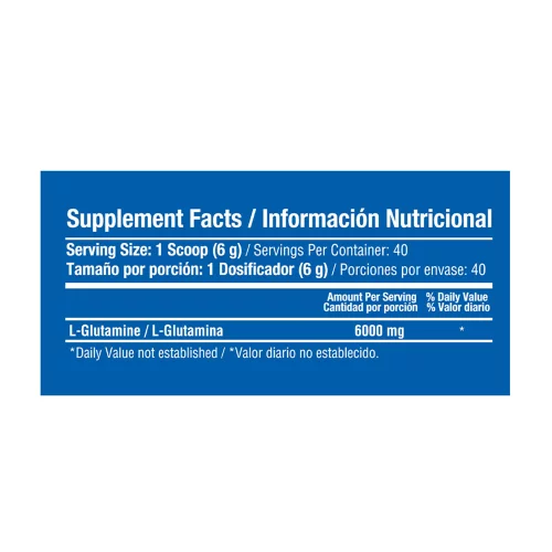 L-GLUTAMINE Healthy Sports