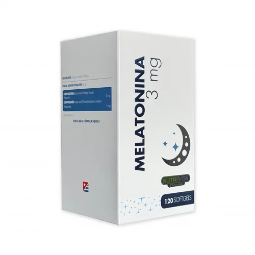 Melatonina 3mg Nutrivita