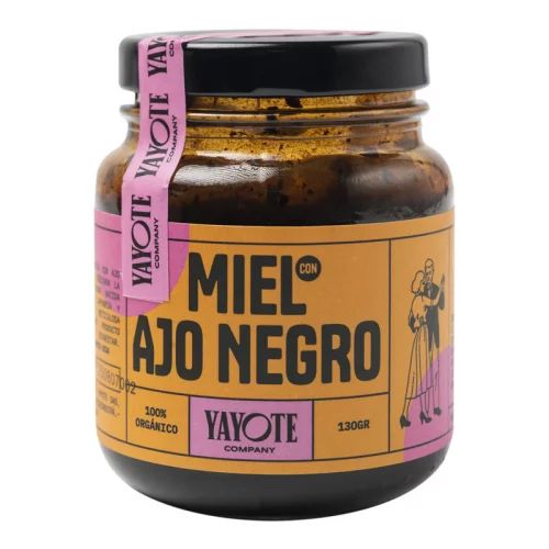 Mezcla De Miel De Abeja Con  Ajo Negro YAYOTE