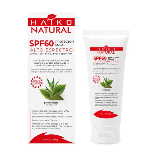 Protector Solar SPF60 Alto Espectro HAIKO NATURAL