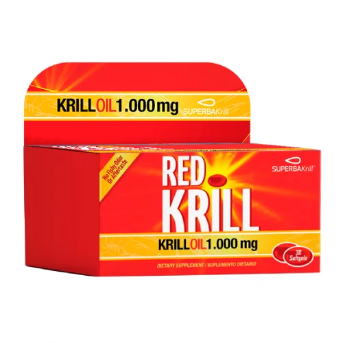 RED KRILL OIL 1000mg 30 Softgel Healthy America