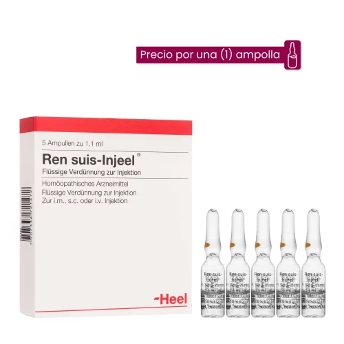 Ren Suis Injeel Ampolla-Medicamento Homeopático