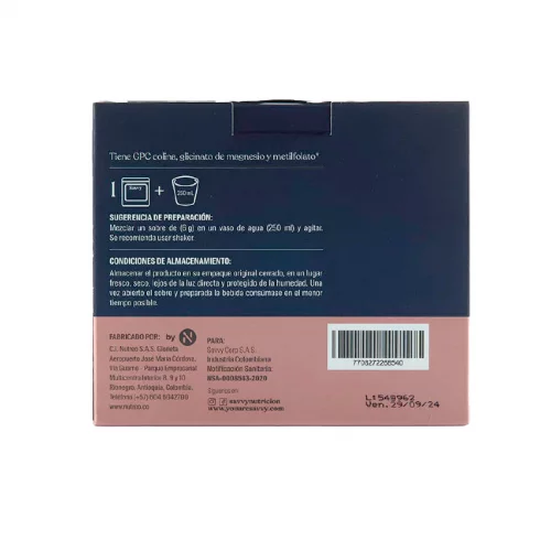 Renew con Alpha GPC Colina Savvy