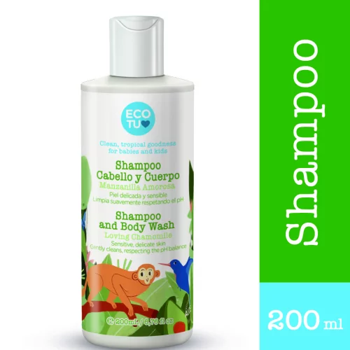 Shampoo Cabelllo y Cuerpo Manzanilla Amorosa x 200 ml