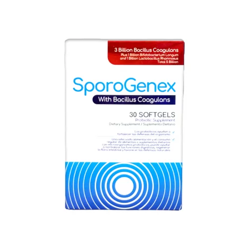 SporoGenex with bacillus coagulans
