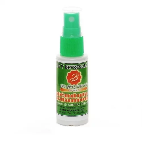 Spray Bucal de caléndula y cardamomo