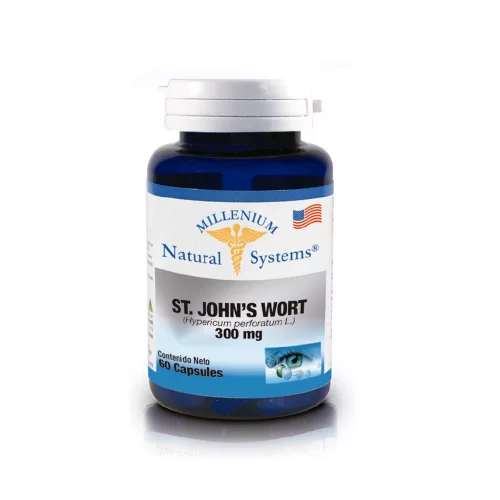 St. John's Wort (Hypericum perforatum) 300mg Hierba de San Juan