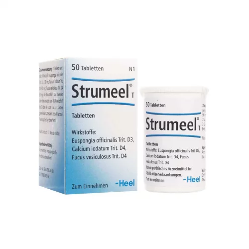 Strumeel Tabletas Medicamento Homeopático