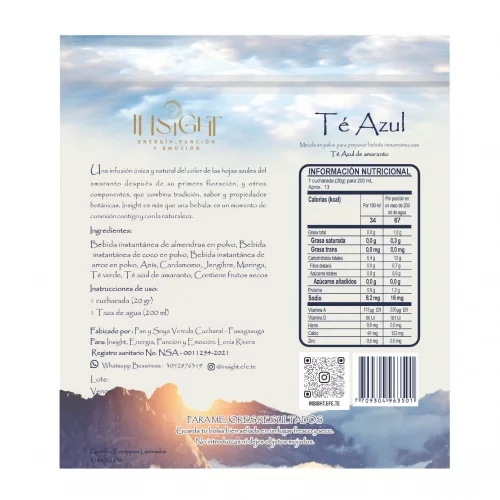 Té Azul 250gr Insight