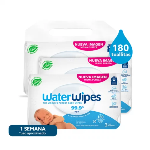 Toallitas Húmedas X 180 und WaterWipes