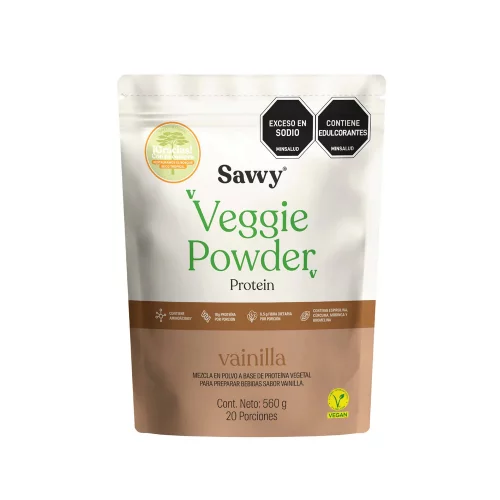 Veggie Power Protein Vainilla Proteína Vegana Savvy