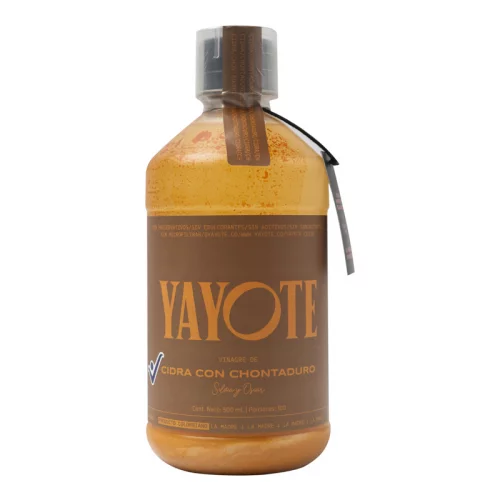 Vinagre de Cidra Con Chontaduro YAYOTE