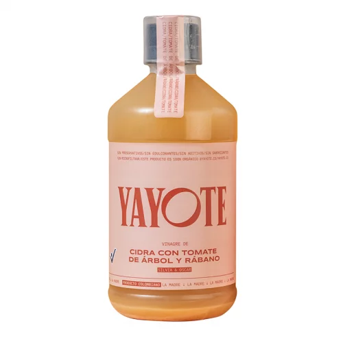 Vinagre De Cidra Con Tomate De Árbol y Rábano