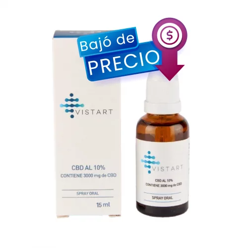 VISTART Spray Oral con CBD al 10% x 15 ml