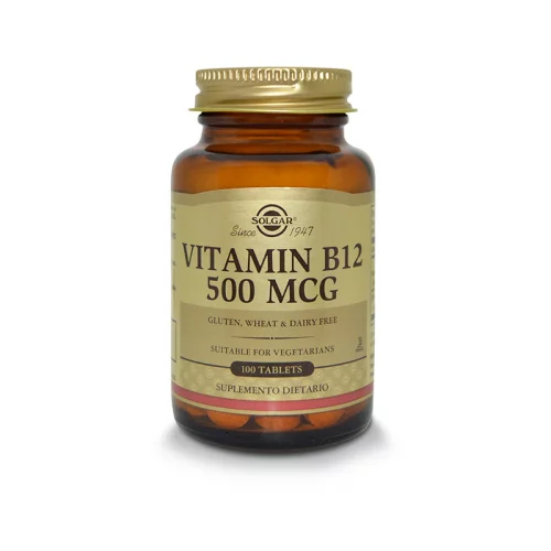Vitamina B12 500 mcg Cobalamina