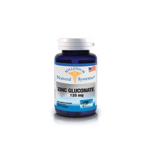 Zinc Gluconato 120 mg Gluconato de Zinc