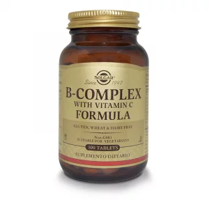 B Complex con Vitamina C Vitaminas del Grupo B