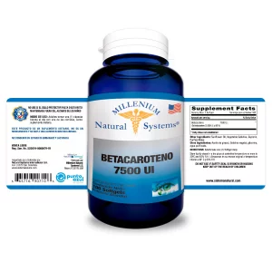 Betacaroteno 7500 UI