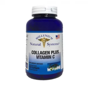 Collagen Plus y Vitamina C Colágeno Hidrolizado y Vitamina C x 100