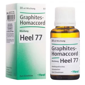 Graphites Homaccord Gotas Medicamento Homeopático