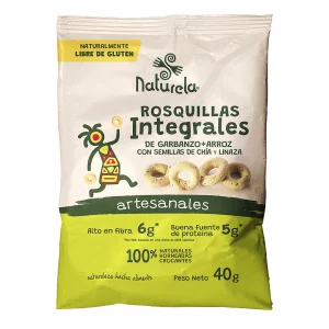 Rosquillas Integrales Arroz, Garbanzo Y Semillas De Chía