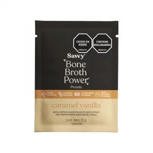 Sachet Bone Broth Power Caramel Vainilla Savvy