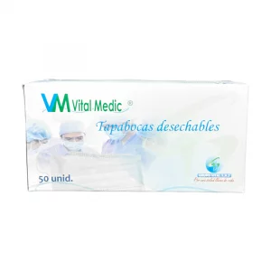 Tapabocas desechables x 50